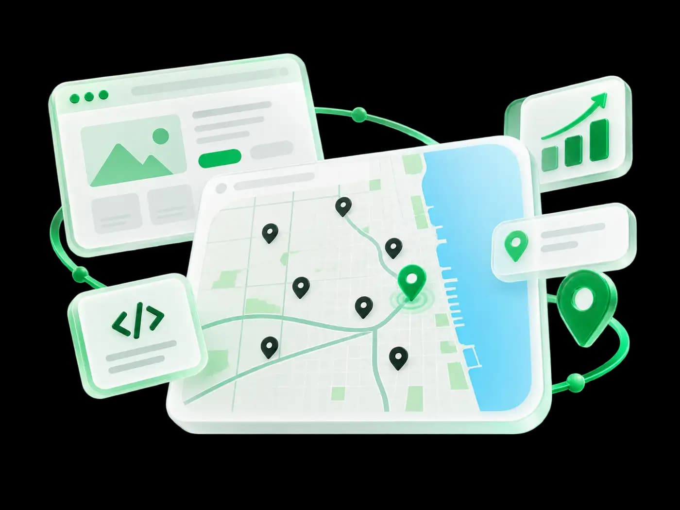 Chicago websites, local SEO and maps