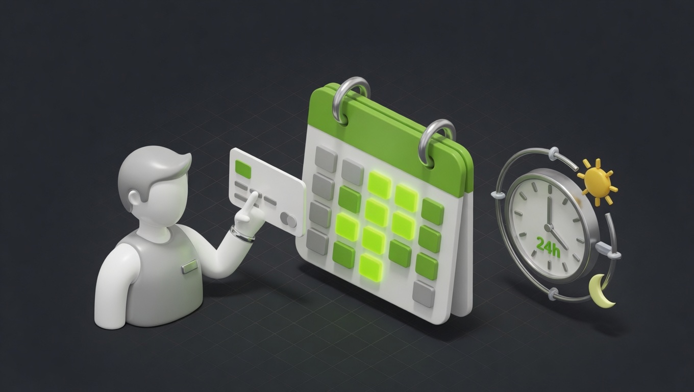 Online Booking Systems: How to Let Customers Book Themselves 24/7