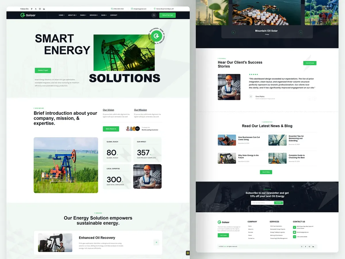 Energy, Environment & Agriculture
