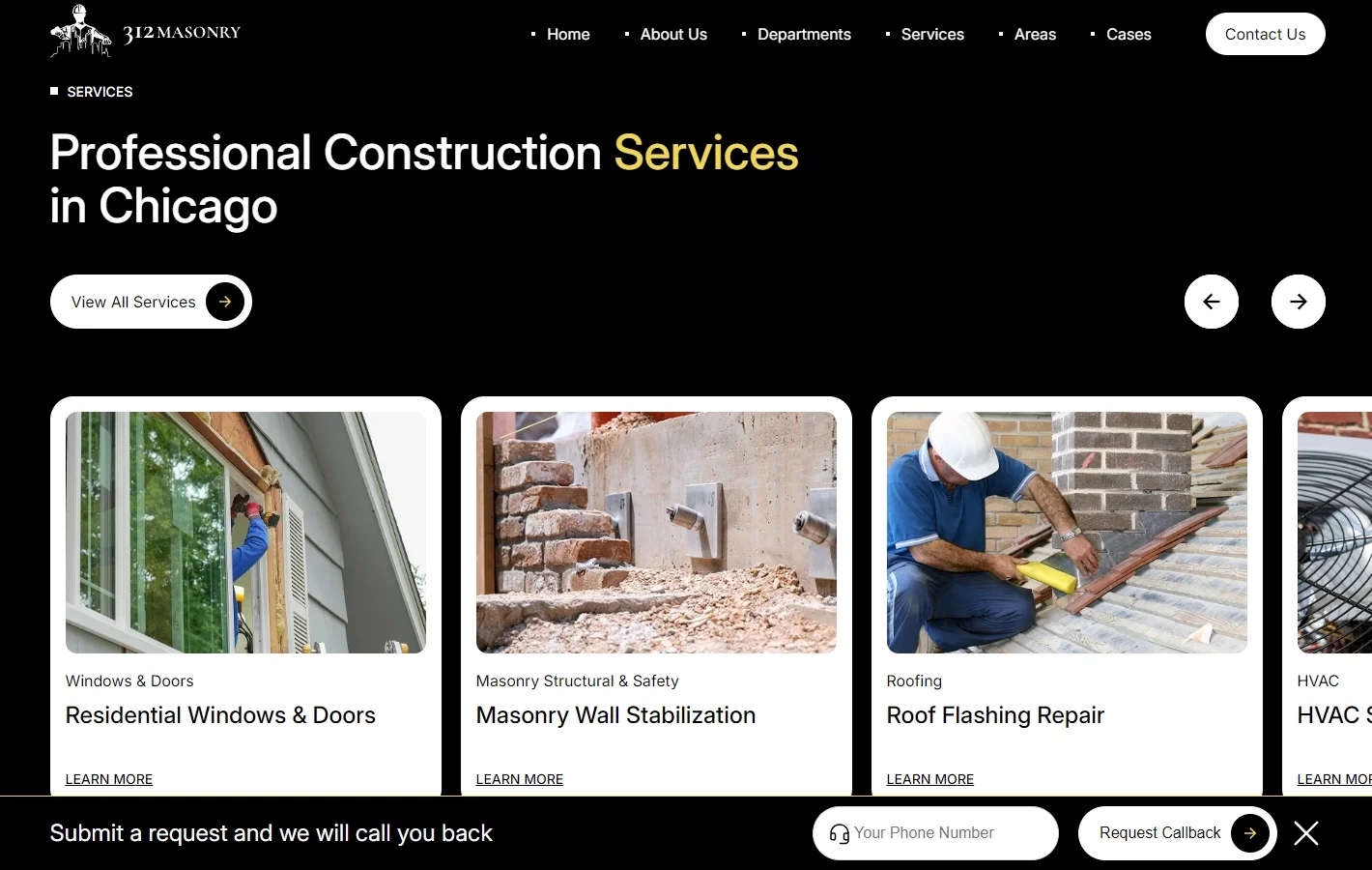 Windows, Masonry & Roof Services