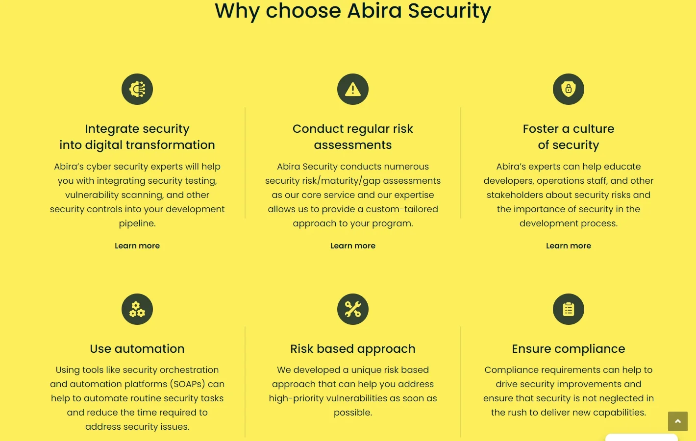 Six Reasons to Choose Abira