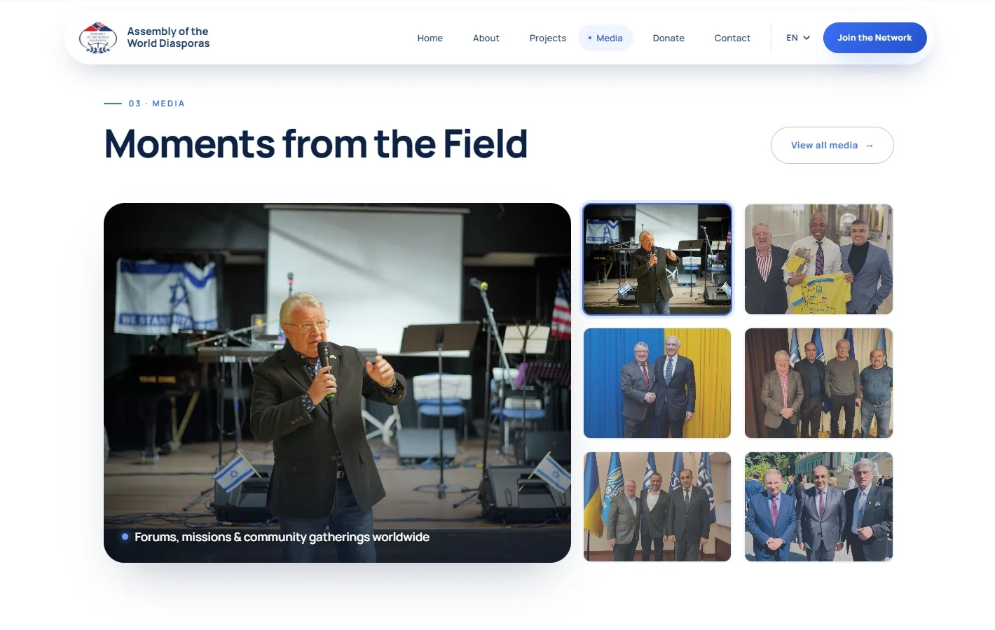 Moments from the Field