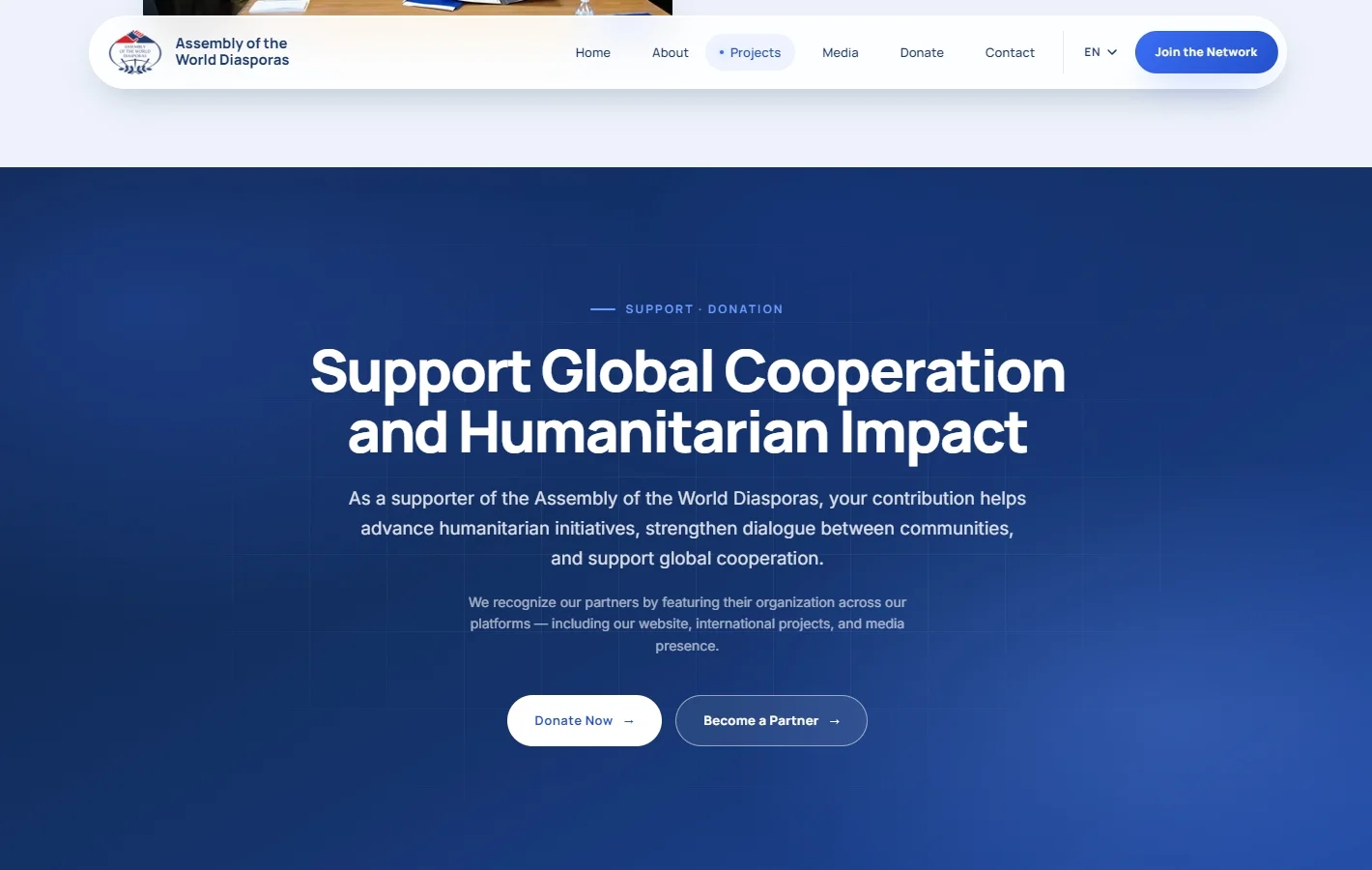 Support Global Cooperation