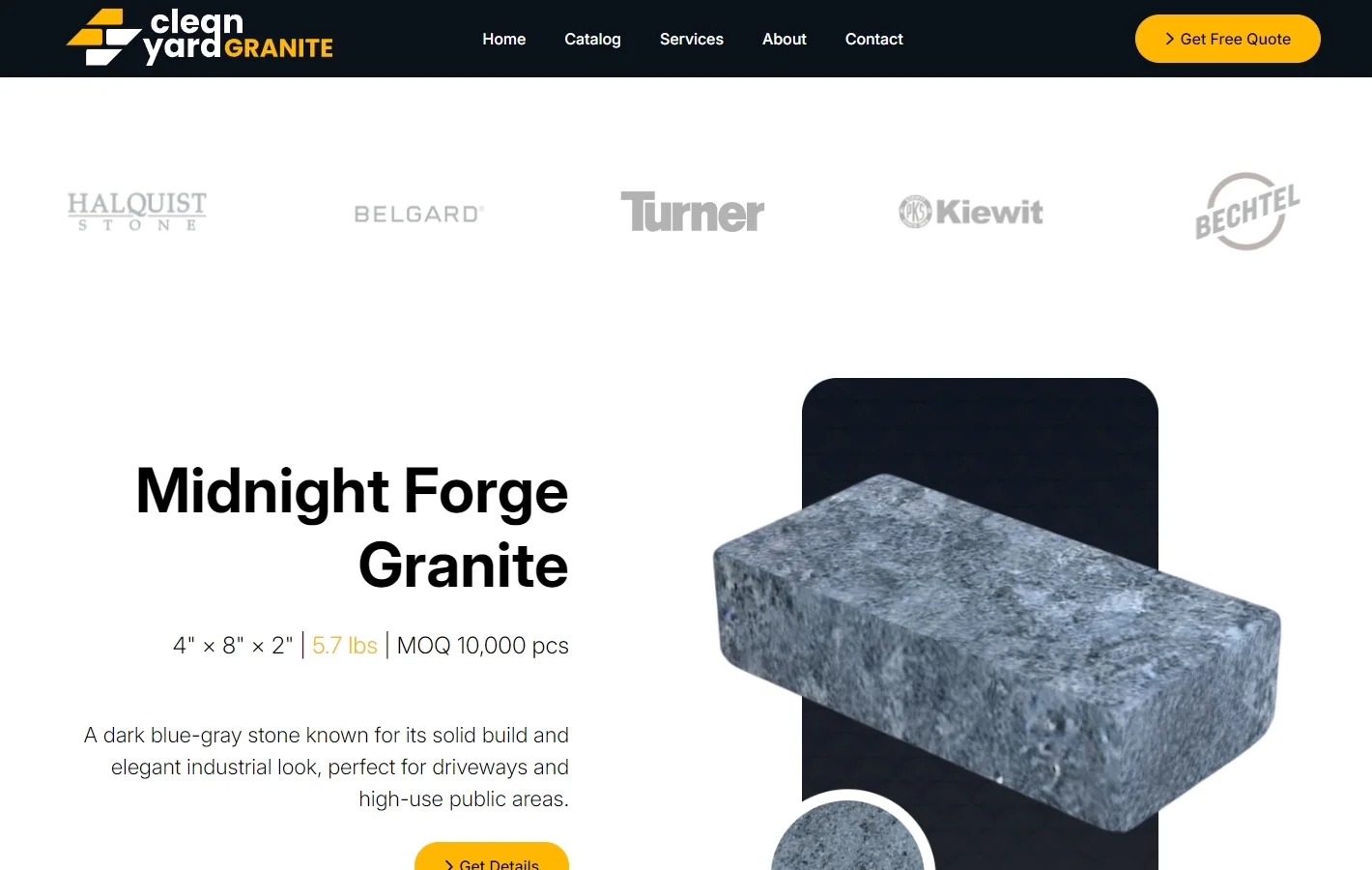 Industry Partners & Product Catalog