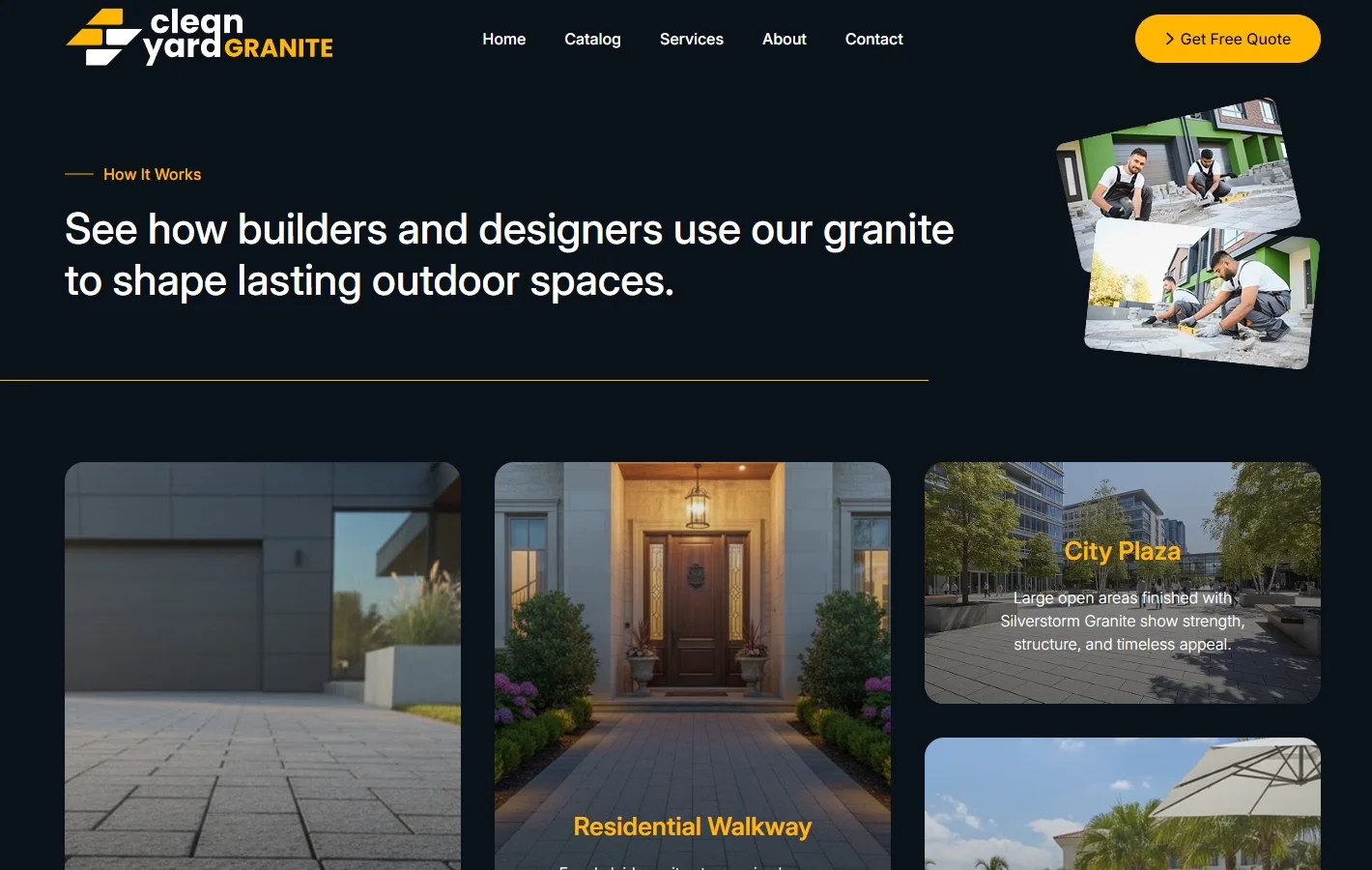Driveways, Walkways & City Plazas