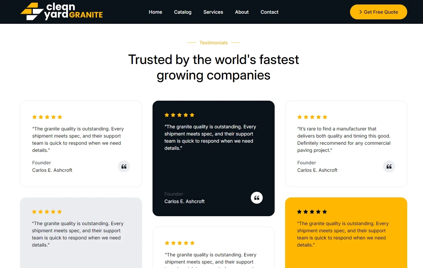 Five-Star Client Testimonials