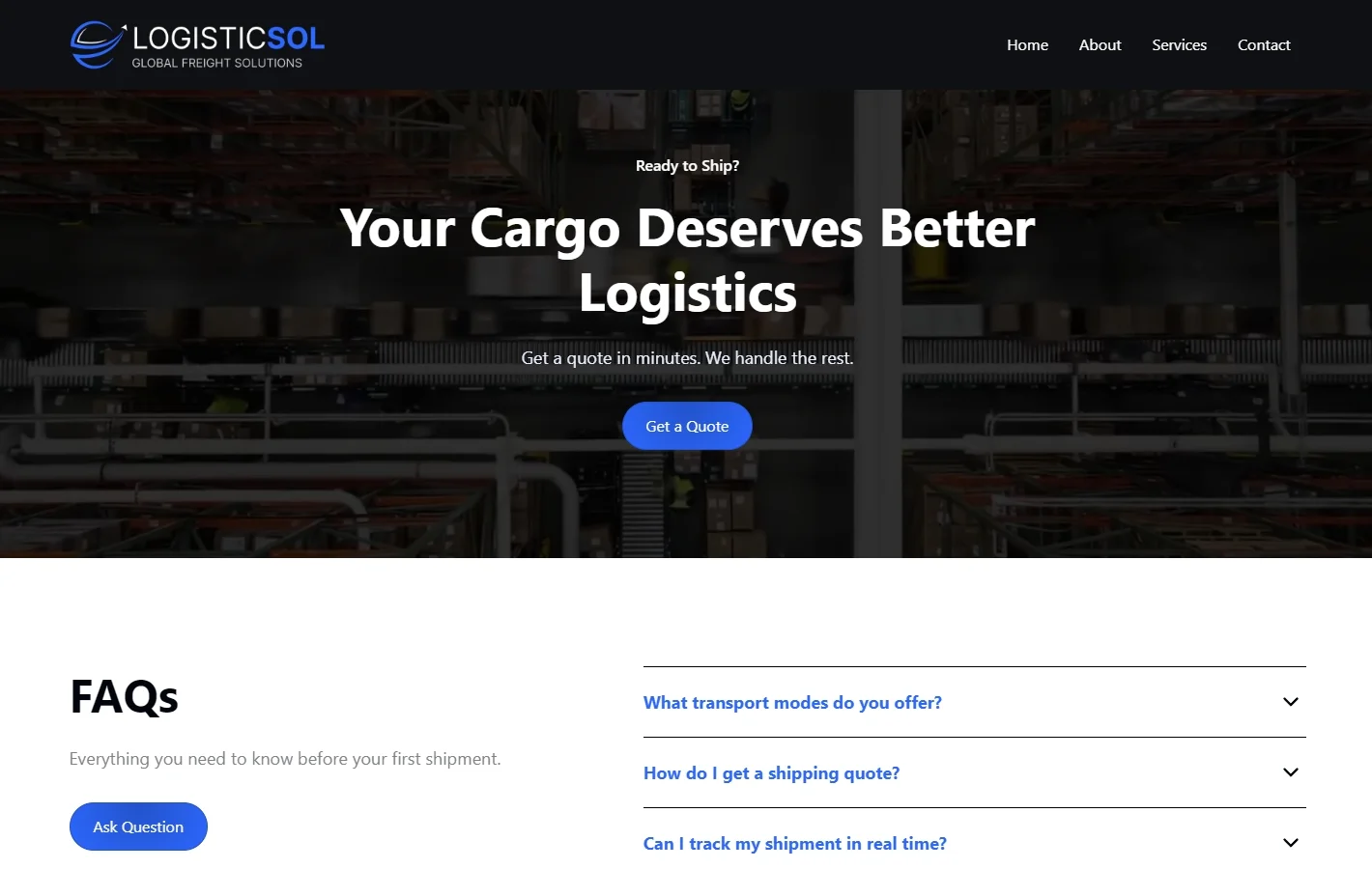 Get a Quote in Minutes