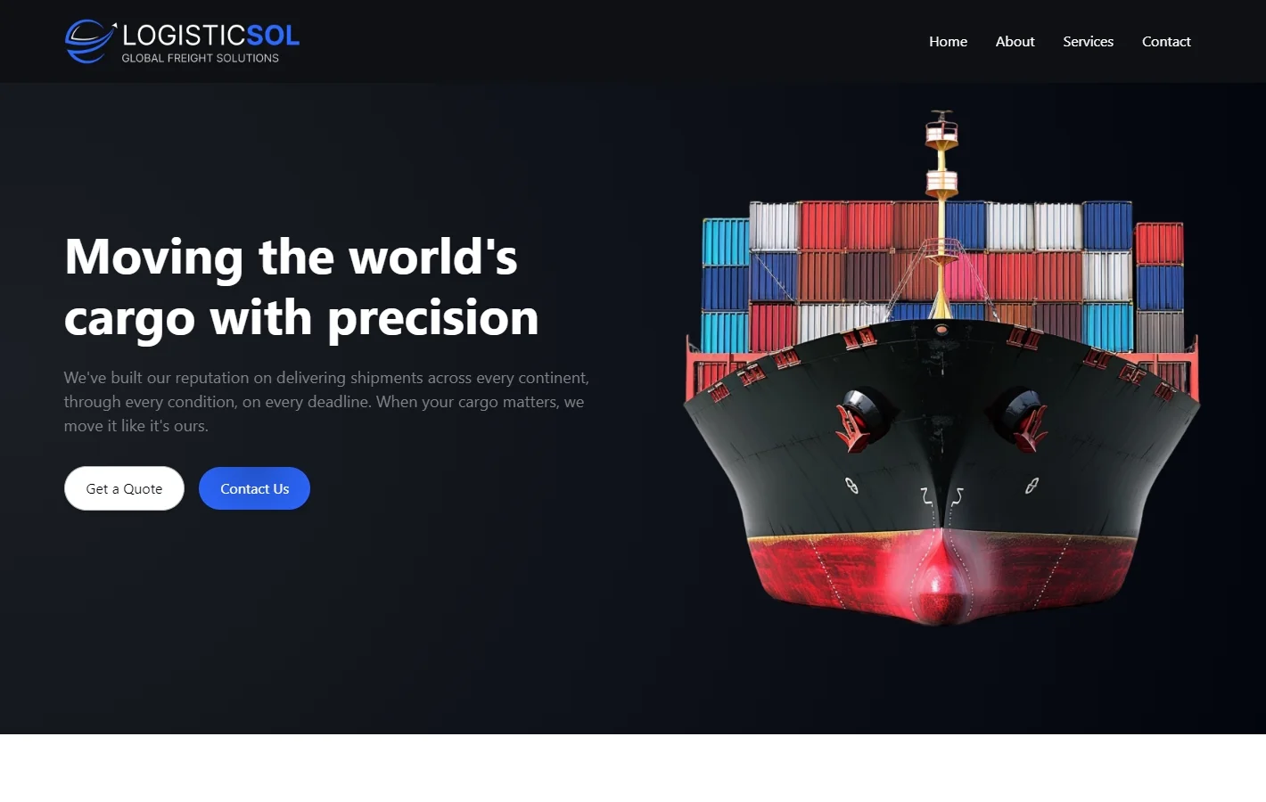 Moving the World's Cargo with Precision