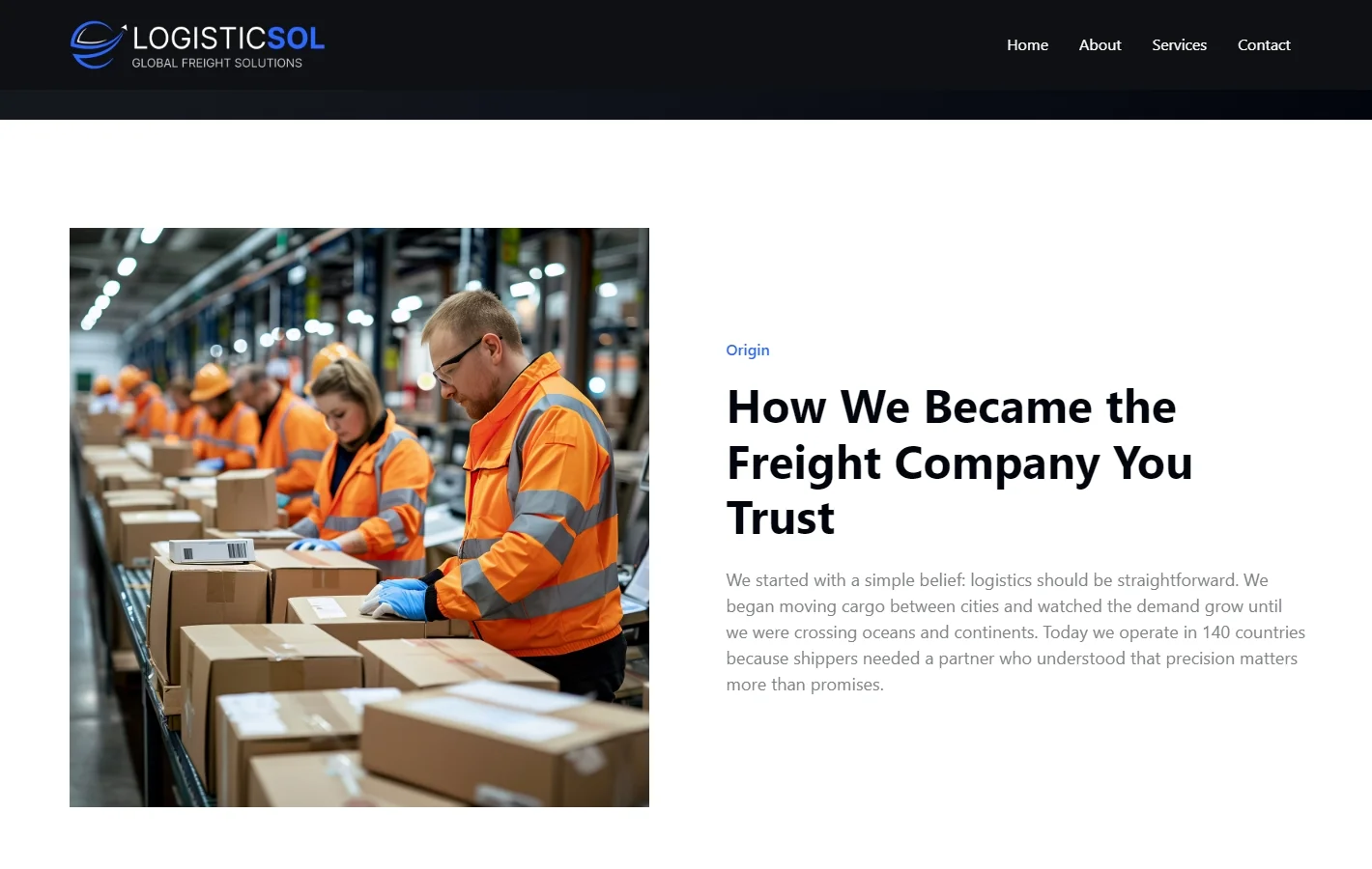 How We Became the Freight Company You Trust
