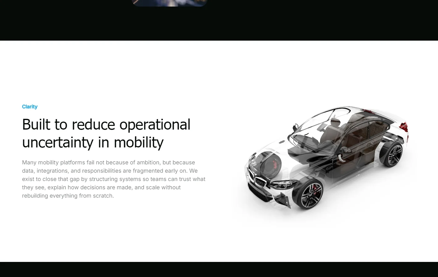 Built to Reduce Operational Uncertainty in Mobility