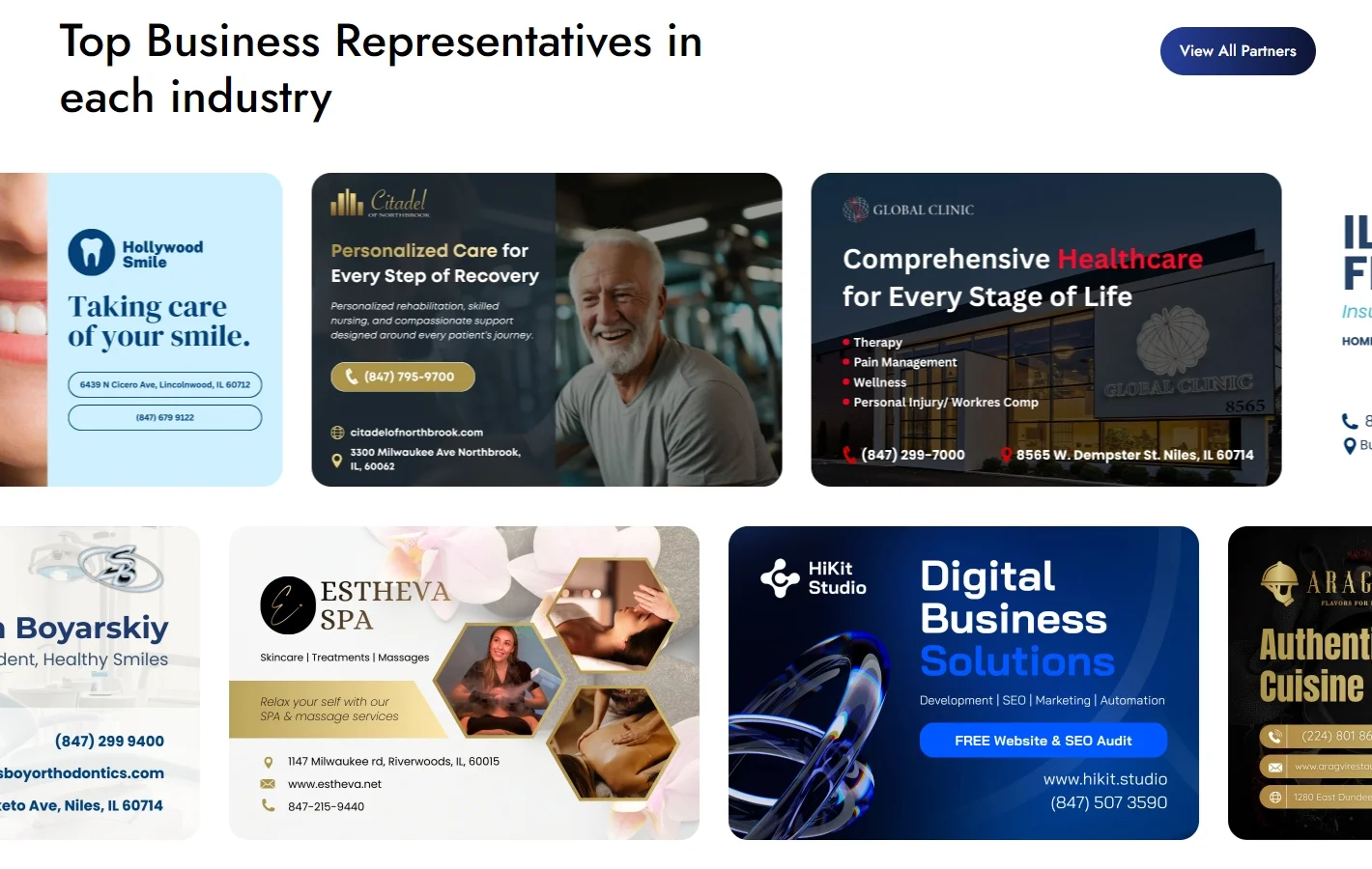 Top Business Partners, Every Industry