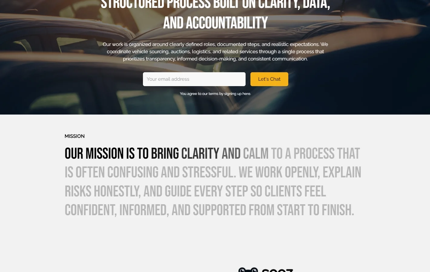 Clarity and Calm: Structured Process From Sourcing to Delivery
