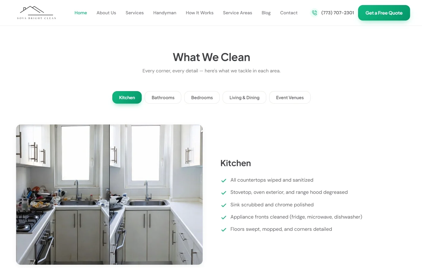What We Clean: Every Corner, Every Detail
