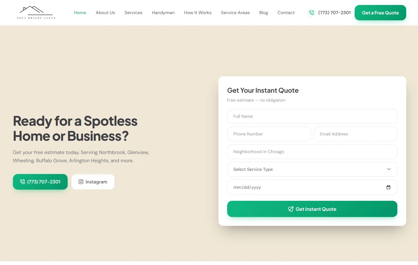 Ready for a Spotless Home or Business?