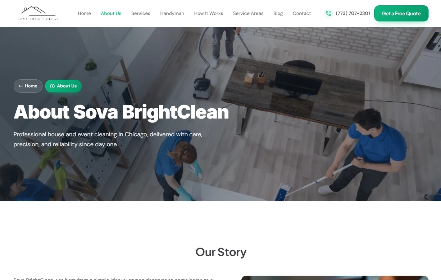 About Sova BrightClean