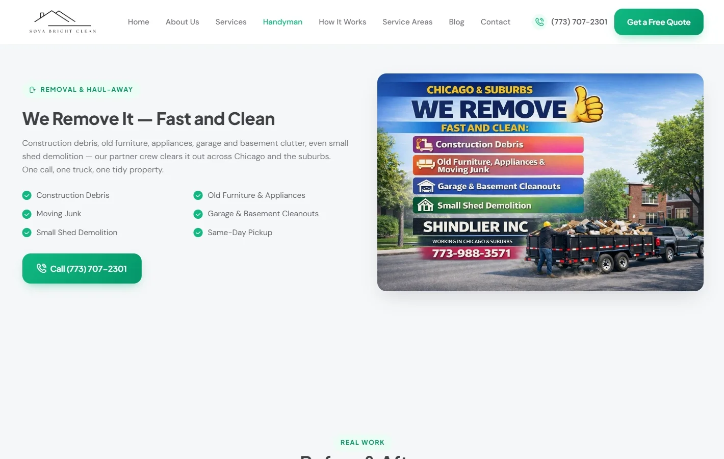 Removal & Haul-Away, Chicago & Suburbs