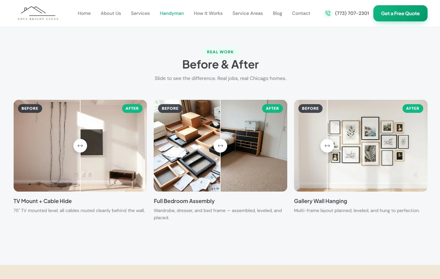 Before & After: Real Work, Real Results