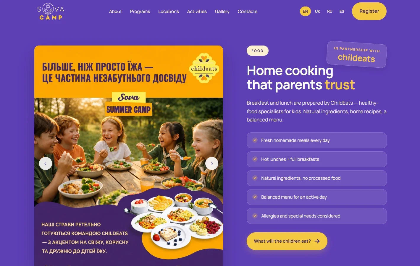 Meals Parents Can Trust