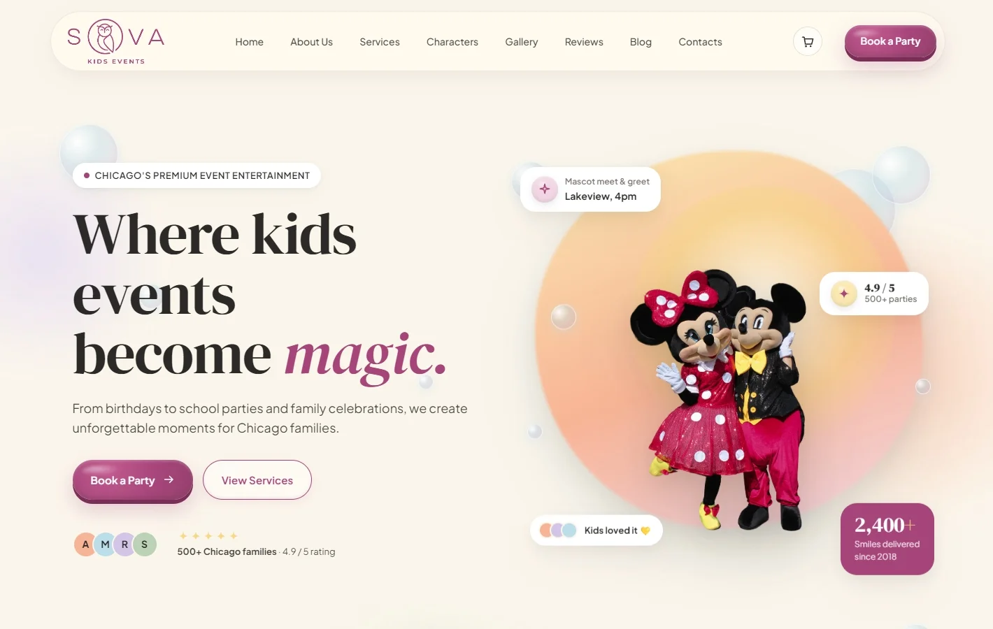 Where Kids Events Become Magic